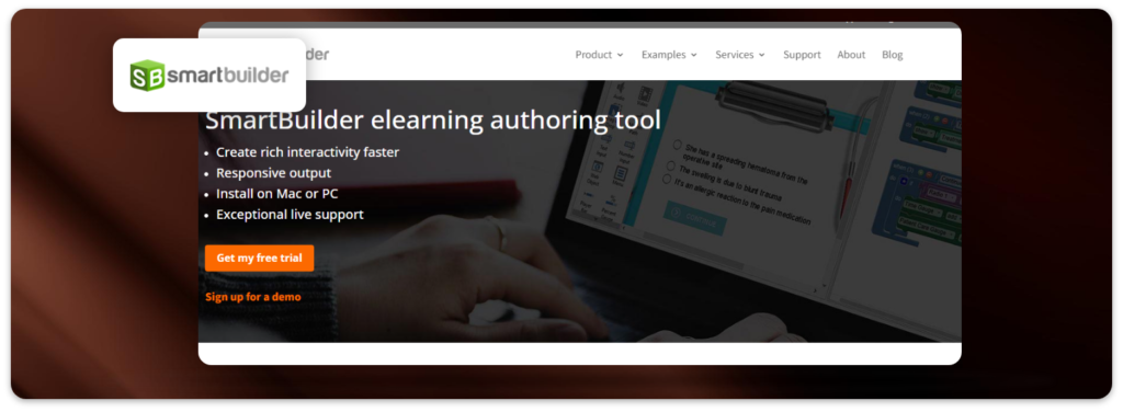 smart builder best elearning authoring tool