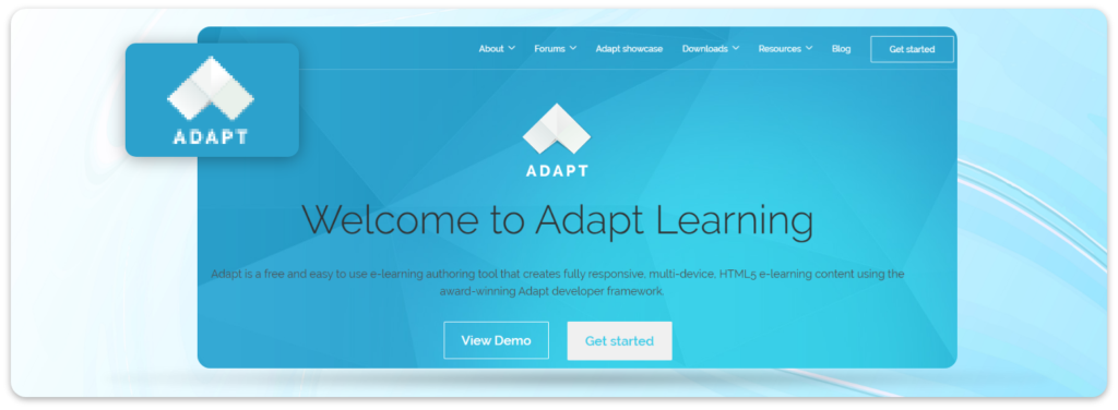 adapt free elearning authoring tool