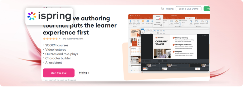 ispring best elearning authoring tool